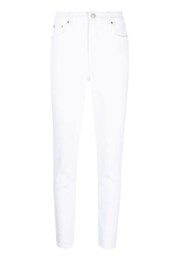 Lauren Ralph Lauren mid-rise slim-fit jeans - Bianco