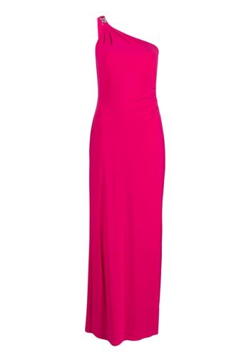 Lauren Ralph Lauren one-shoulder maxi dress - Rosa