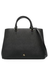 Lauren Ralph Lauren Hanna leather satchel bag - Nero