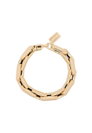 14kt yellow gold chain-link bracelet