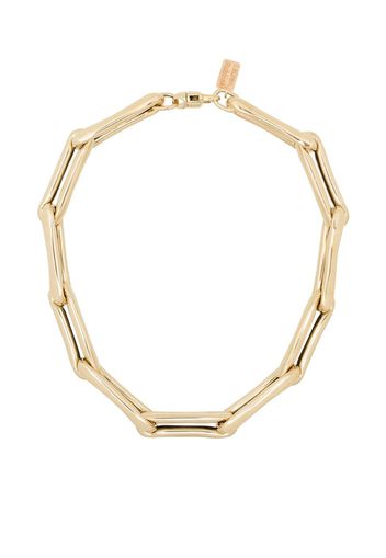 14kt yellow gold large chain-link necklace