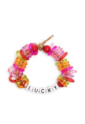 Lauren Rubinski Bracciale con perline Lucky - Rosa