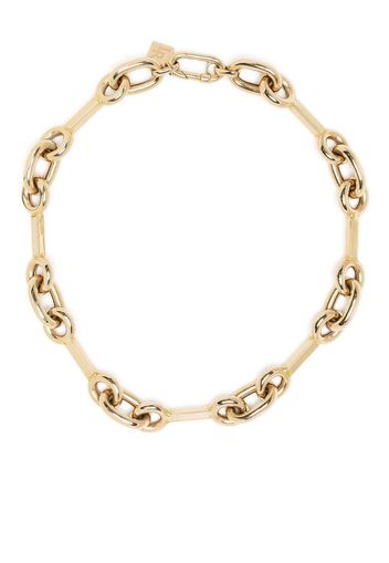 Lauren Rubinski 14kt yellow gold rolo link chain necklace - Oro