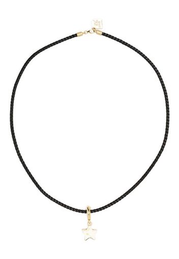 Lauren Rubinski 14kt yellow gold enamel star pendant necklace - Oro
