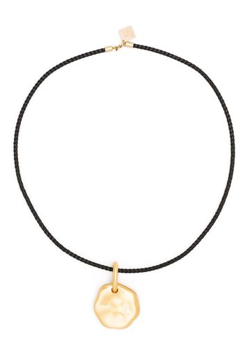 Lauren Rubinski Collana con pendente in oro giallo 14kt - Nero