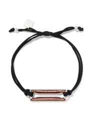 Lauren Rubinski diamond cord bracelet - Nero