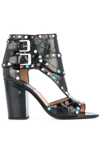 studded rush sandals