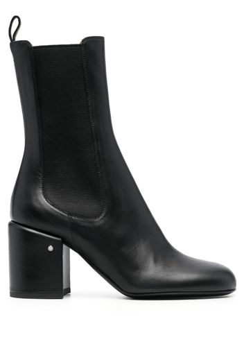Laurence Dacade block-heel calf-leather boots - Nero
