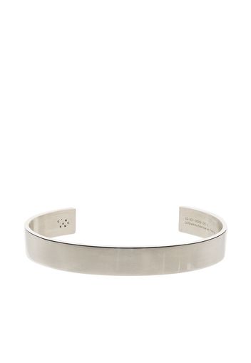 Le Gramme sterling silver Le 33g polished ribbon bracelet - Argento