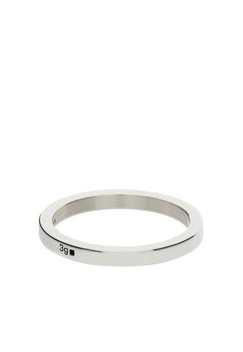 Le Gramme sterling silver La 3g polished ribbon ring - Argento