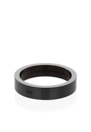 Le Gramme LE GRAMME BLK CERAMIC 3G POLISHED RIBBON - Nero