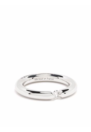 Le Gramme 7g polished link ring - Argento