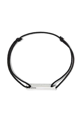 Le Gramme Le 1.7g cord bracelet - Argento