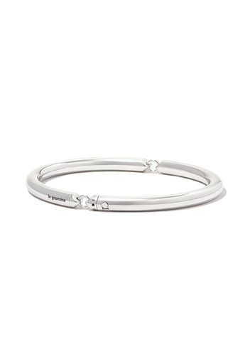 Le Gramme sterling silver 35g bracelet - Argento