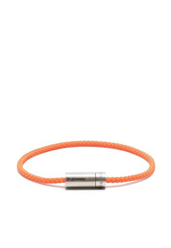 Le Gramme braided sterling silver bracelet - Arancione