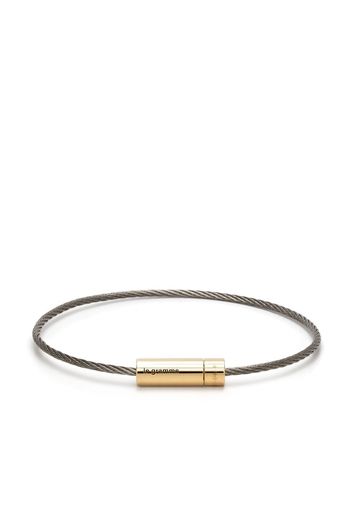 Le Gramme Bracciale in oro giallo 18kt e argento sterling