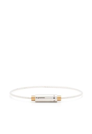 Le Gramme Bracciale The 9g in oro giallo 18kt - Argento