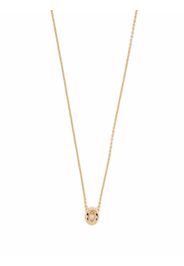 Le Gramme 18kt yellow gold 1g polished entrelacs pendant and chain necklace - Oro