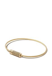 Le Gramme Bracciale Cable 9G in oro giallo 18kt