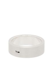 Le Gramme La 9g brushed ribbon ring - Argento