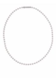 Le Gramme 51g polished beaded necklace - Argento