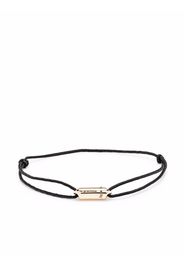 Le Gramme logo capsule cord bracelet - Oro