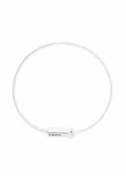 Le Gramme 7g Octagon cable bracelet - Argento