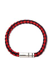 Le Gramme X ORLEBAR BROWN 7G OB COLLB RED BLK TWST BRCLT - RED SILVER