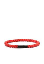 Le Gramme 5G braided bracelet - Rosso