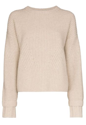 Corse cashmere knit sweater