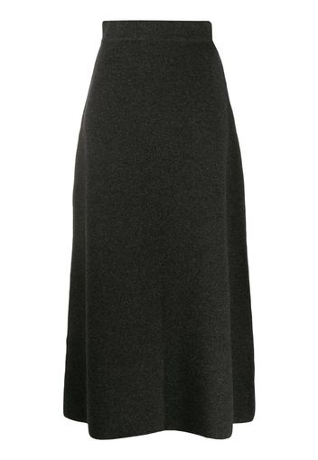 Melrose cashmere midi skirt