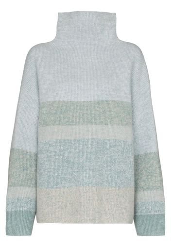 Kinsale striped cashmere turtleneck sweater