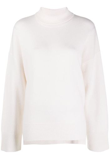 cashmere roll neck jumper