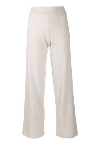 cashmere knitted trousers