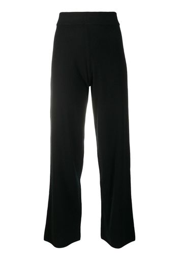 cashmere knitted trousers