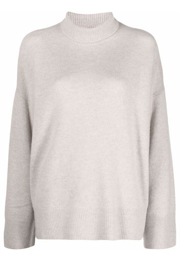 Le Kasha fine-knit roll-neck jumper - Toni neutri