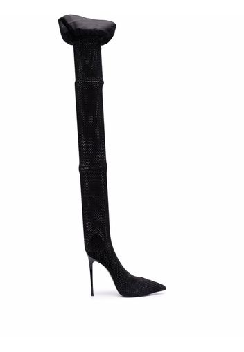 Le Silla Gilda stocking boots - Nero