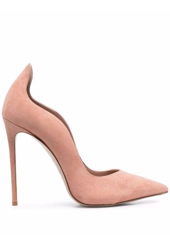 Le Silla Pumps Ivy con orlo a smerlo - Toni neutri