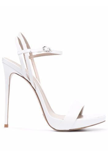 Le Silla Gwen 120mm sandals - Bianco