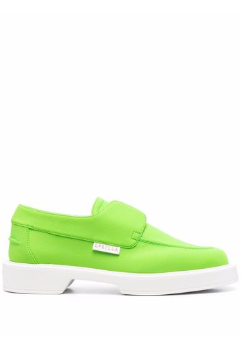 Le Silla slip-on leather loafers - Verde