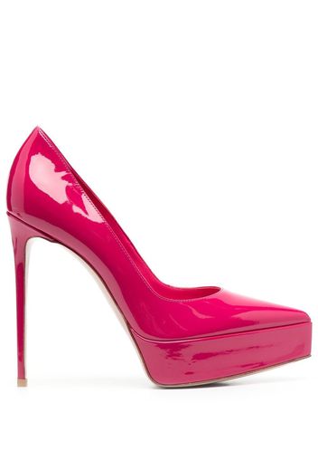 Le Silla Uma 120mm patent-leather pumps - Rosa