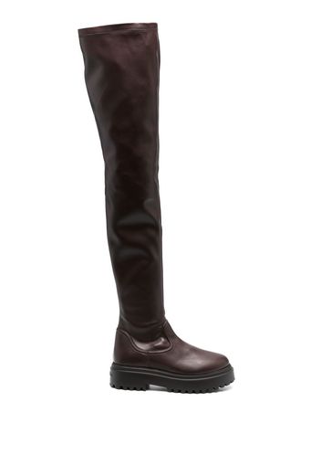 Le Silla Ranger thigh-high boot - Marrone