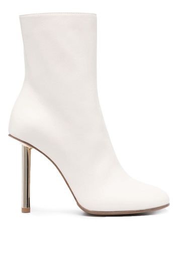 Le Silla Karlie 100mm ankle-boots - Bianco