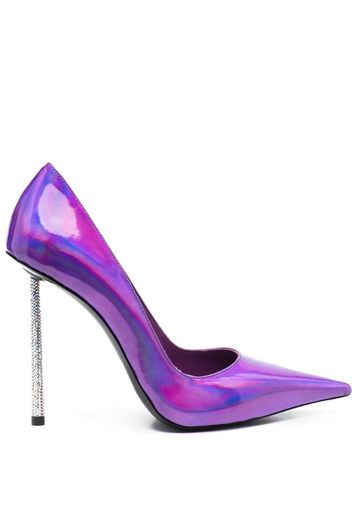 Le Silla Bella 120mm patent-leather pumps - Viola