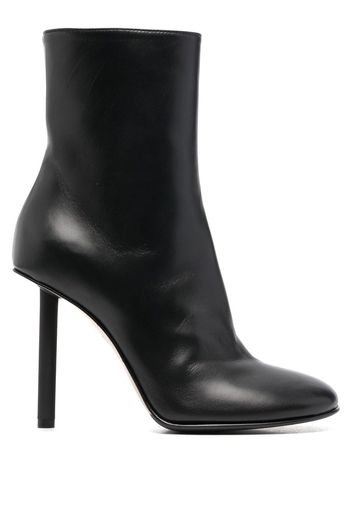 Le Silla Karlie 100mm leather ankle-boots - Nero