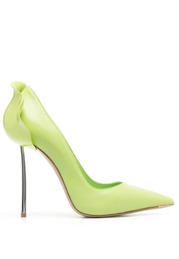 Le Silla Petalo 100mm leather pumps - 649 apple/nikel