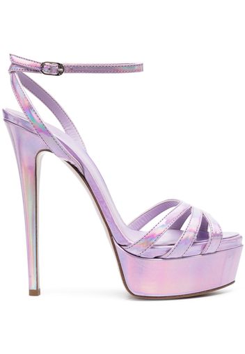 Le Silla Lola platform-sole 150mm sandals - Viola