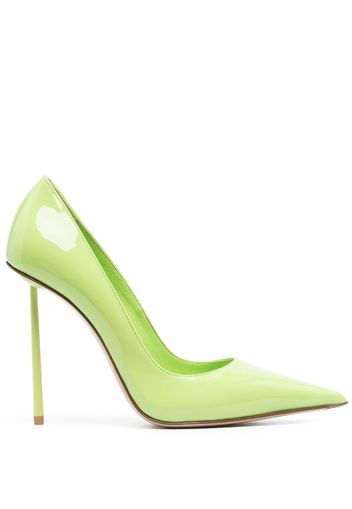 Le Silla Bella 120mm leather pumps - Verde