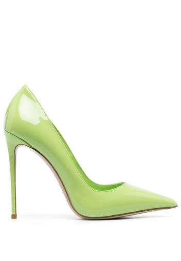 Le Silla Eva 110mm leather pumps - Verde