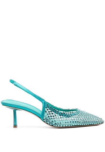 Le Silla Gilda 70mm slingback pumps - Blu